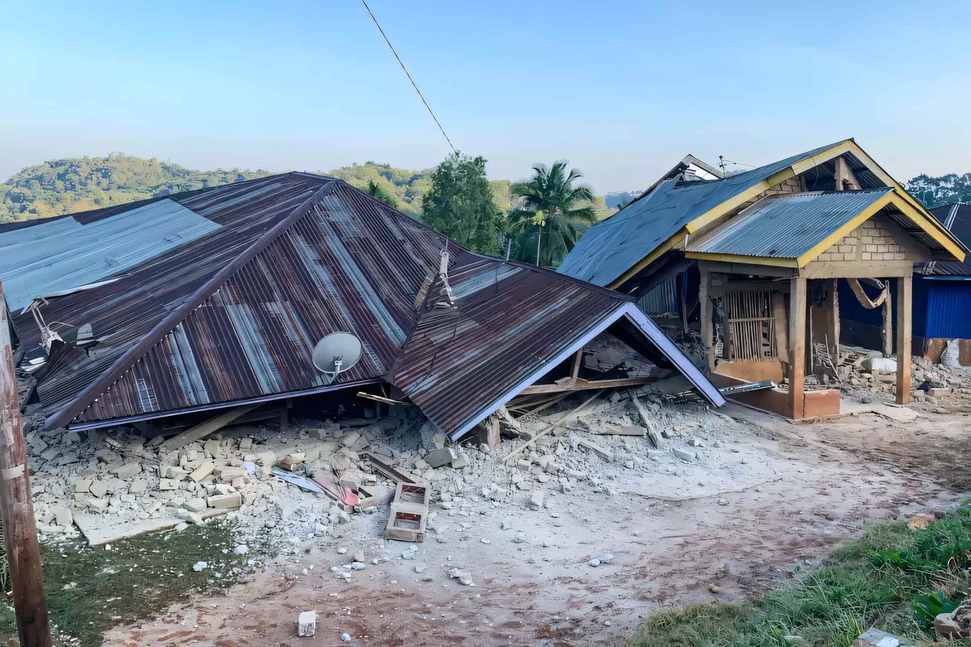 Magnitude 7.7 earthquake strikes off Flores, killing at least five