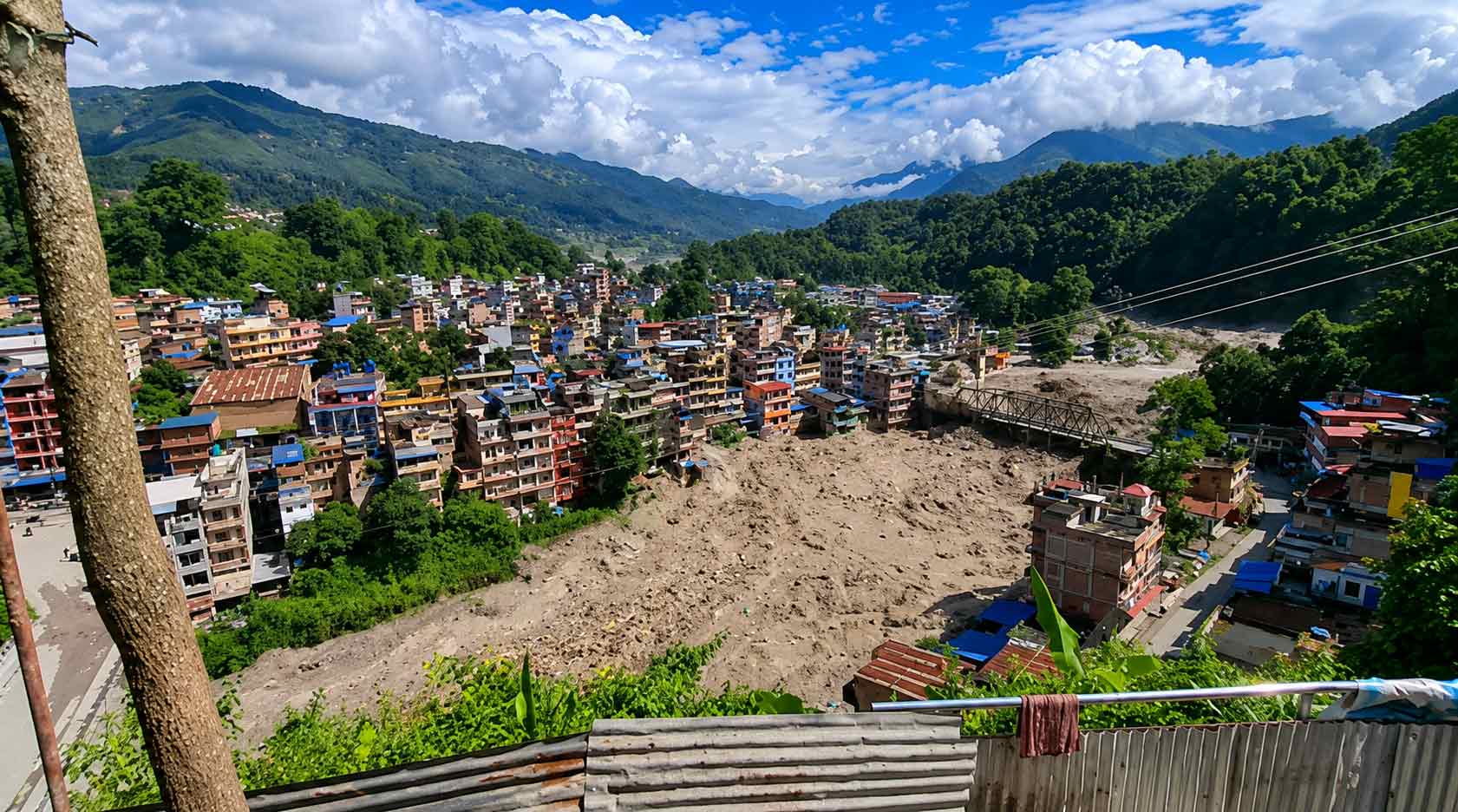 रसुवामा भोटेकोसी बाढीपछि २६ प्रहरी सम्पर्कविहीन