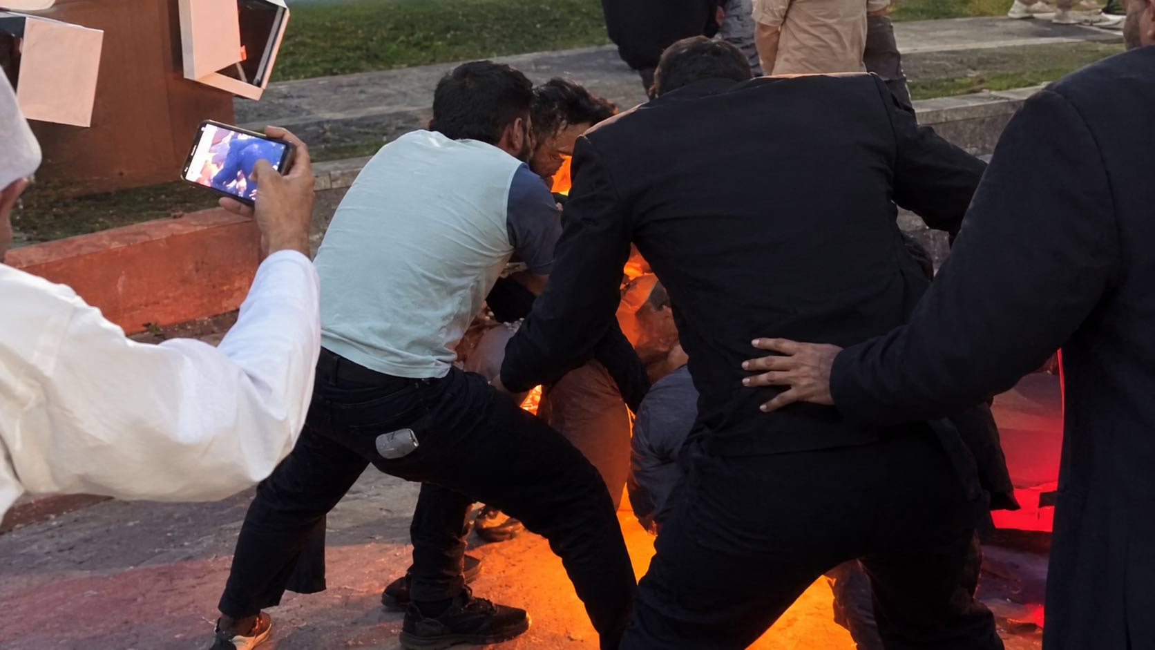 Woman rescued after attempting self-immolation at Maitighar Mandala