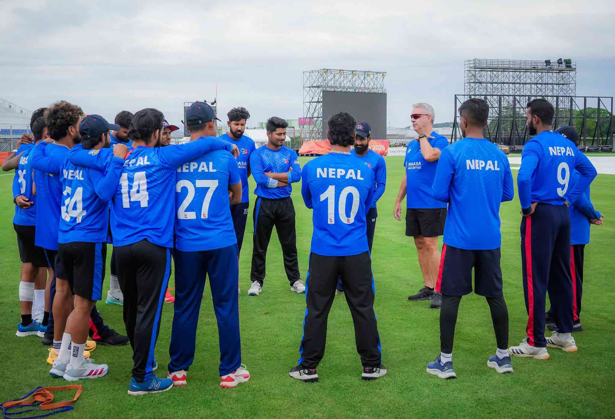 CAN announces Nepal squad for ICC Cricket World Cup League 2 series in Oman