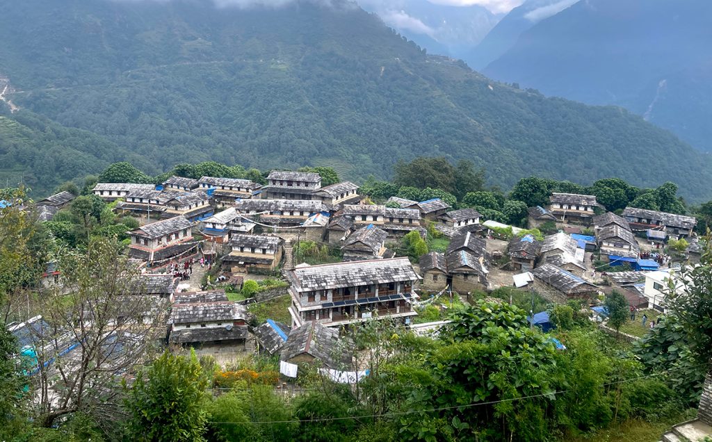Tourists begin returning to Ghandruk as road access improves
