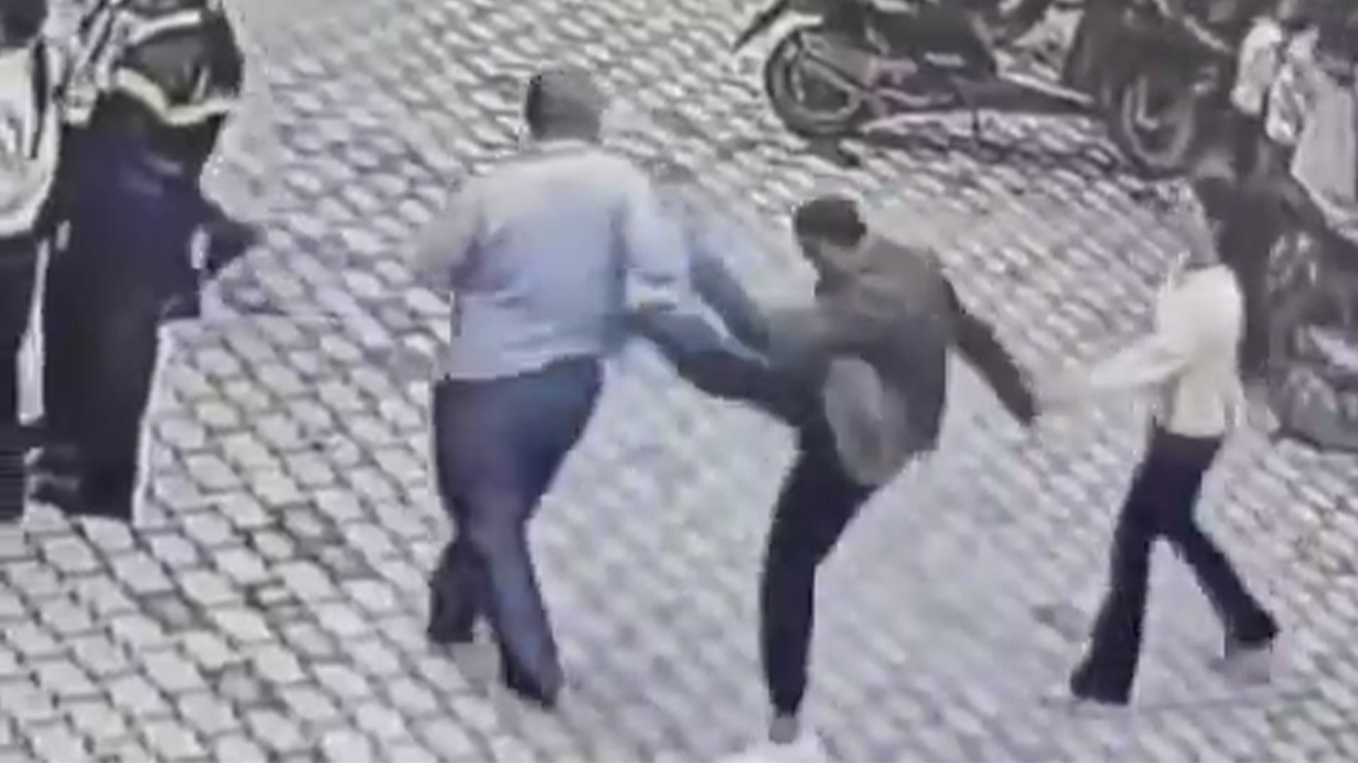 CCTV footage reportedly shows assault on school principal in Kathmandu