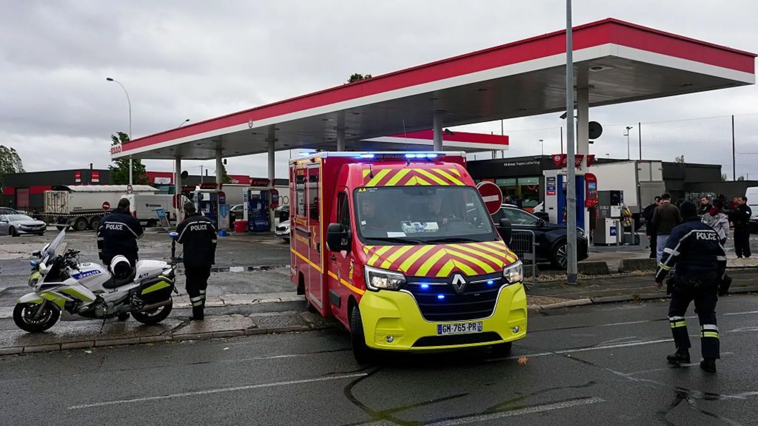 Macron calls Paris suburb shooting that killed one a ‘racist terrorist attack’