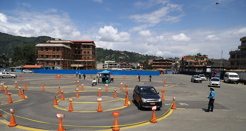 Driving licence tests halted in Chitwan, leaving thousands of applicants affected